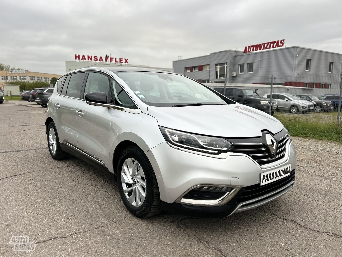 Renault Espace 2015 m Visureigis / Krosoveris