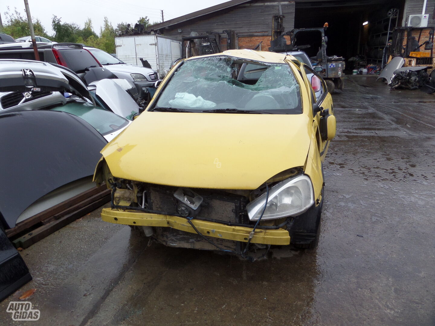 Opel Corsa 2005 m dalys