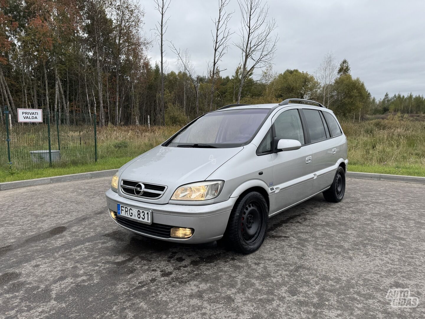 Opel Zafira 2002 г Минивэн