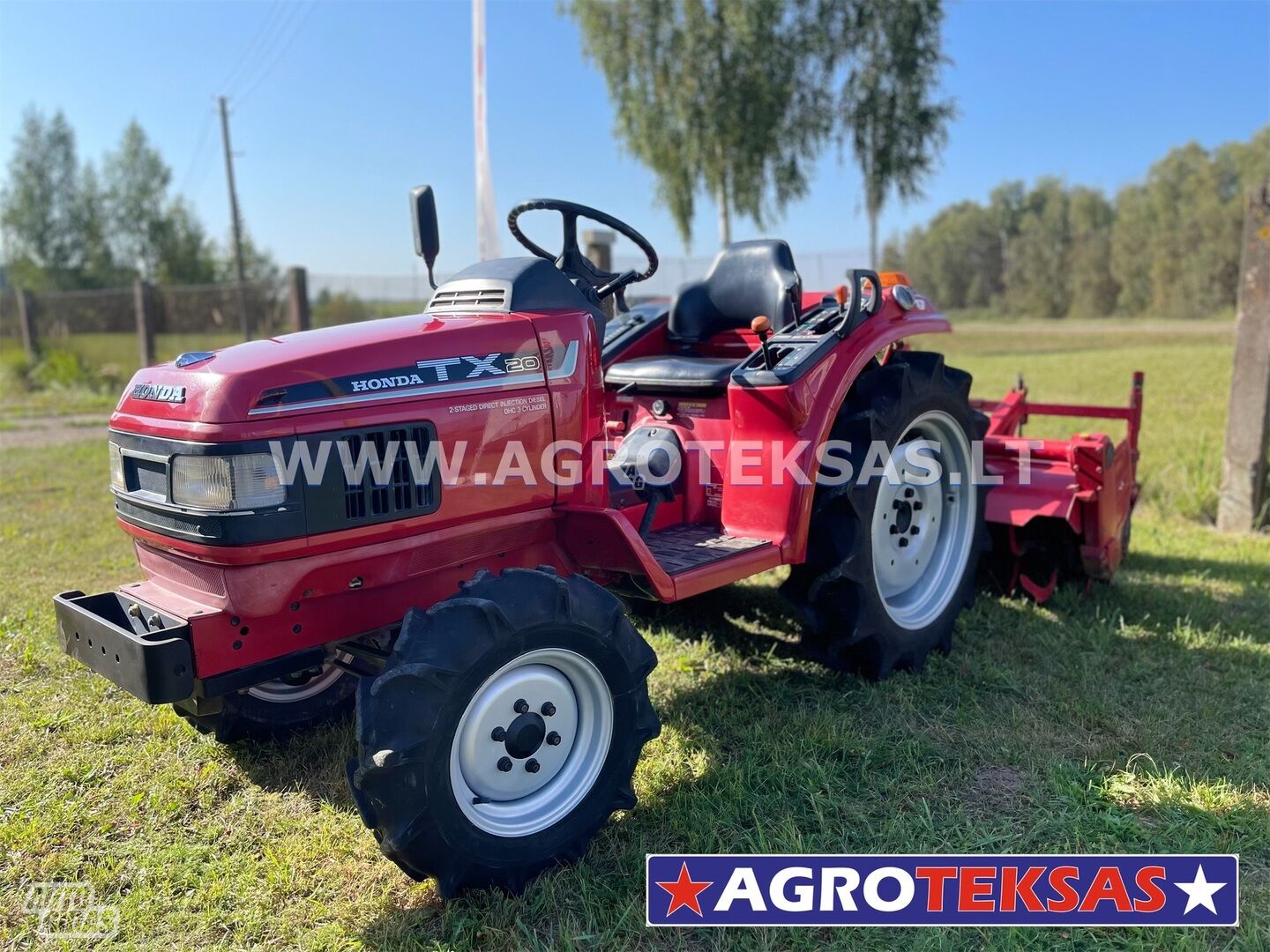 Honda TX20 2006 y Tractor