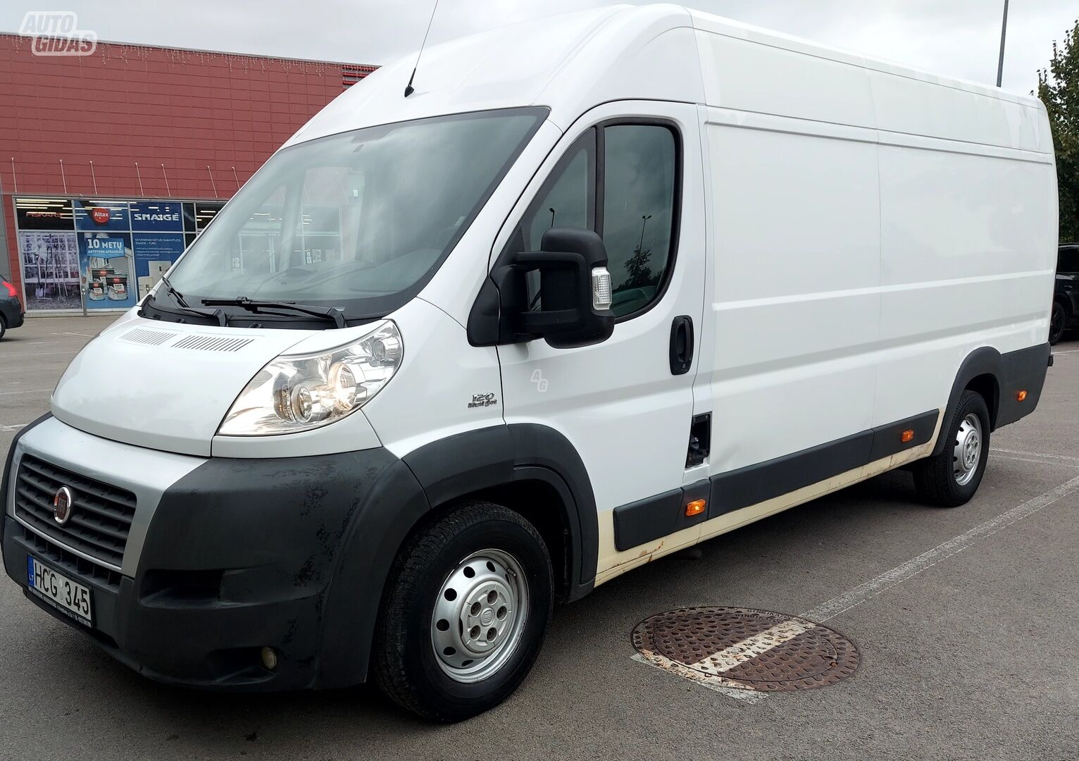 Fiat Ducato 2008 г Грузовой микроавтобус