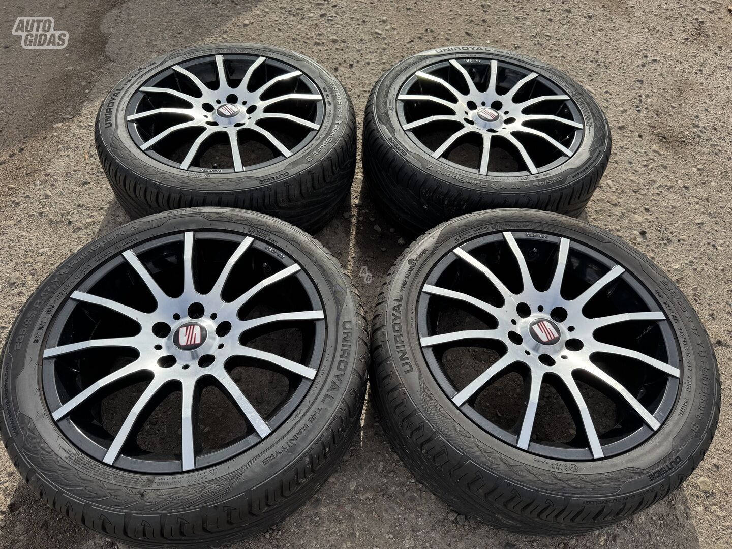 Seat Siunciam, 7,5J ET48 light alloy R17 rims