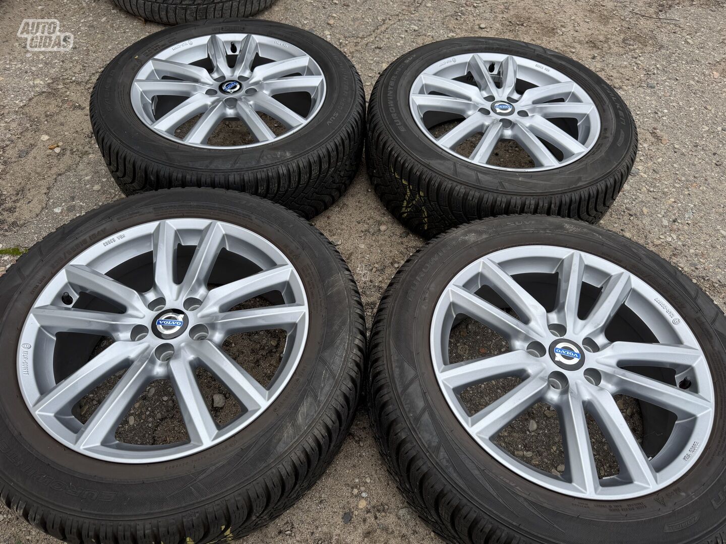 Volvo SIunciam, 7,5J ET50 light alloy R18 rims