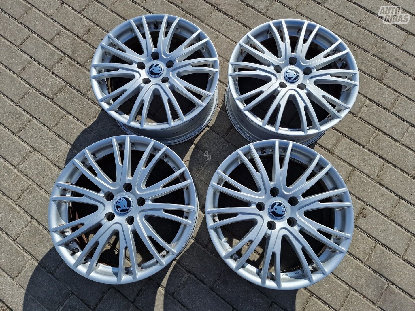 Skoda Kodiaq, Superb, Yeti Kodiaq light alloy R17 rims