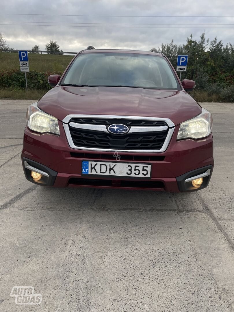 Subaru Forester IV 2017 y