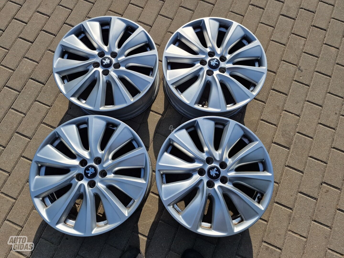 Peugeot 3008,4008,5008,408X 5008 light alloy R19 rims