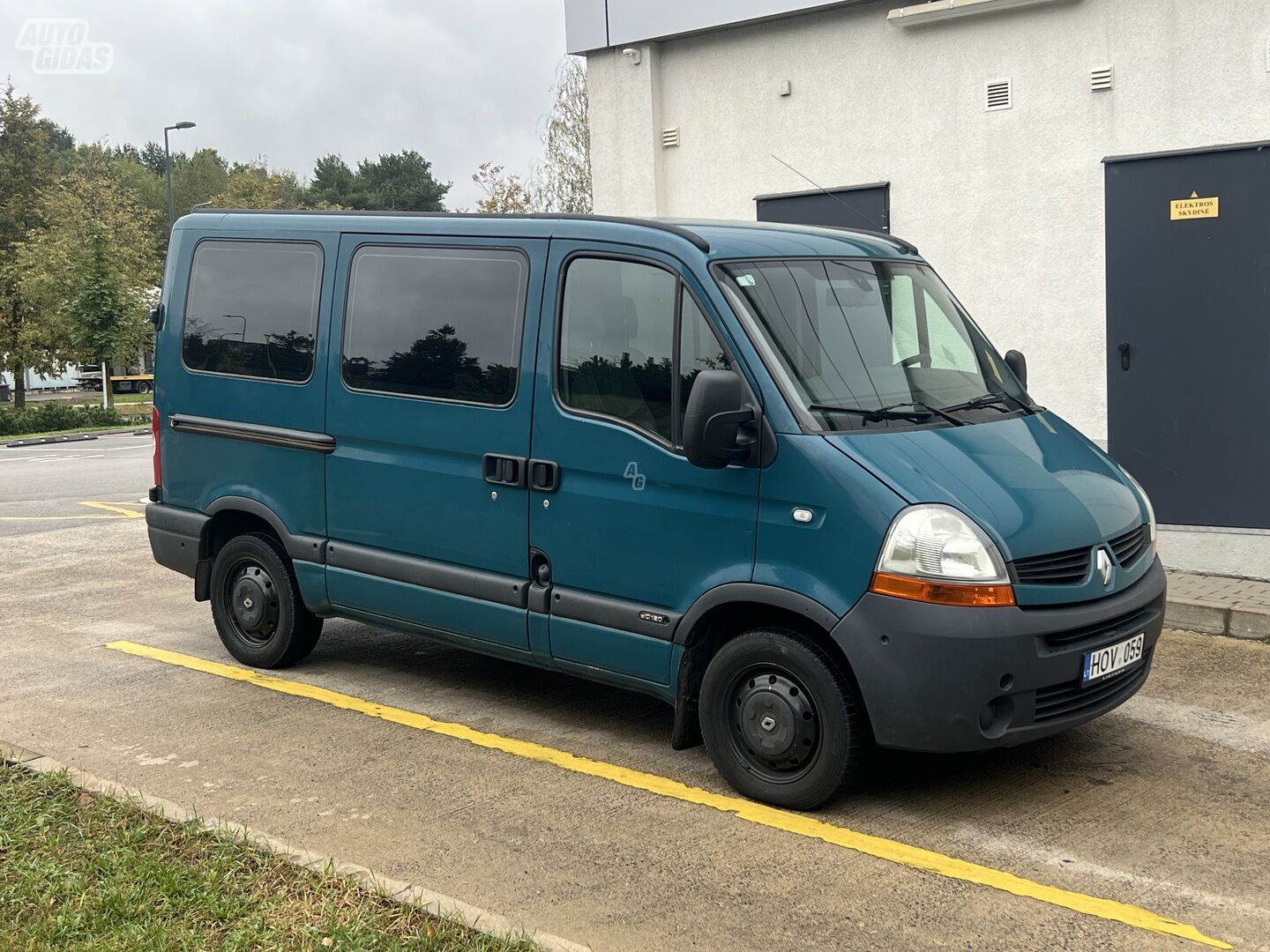 Renault Master 2008 m Keleivinis mikroautobusas