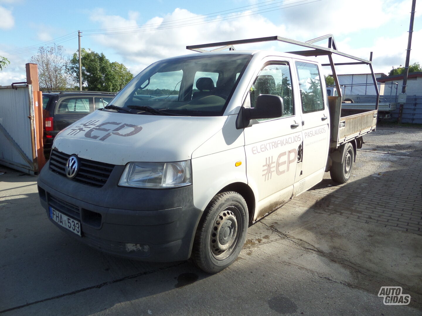 Volkswagen Transporter  6 begiu 2005 m dalys