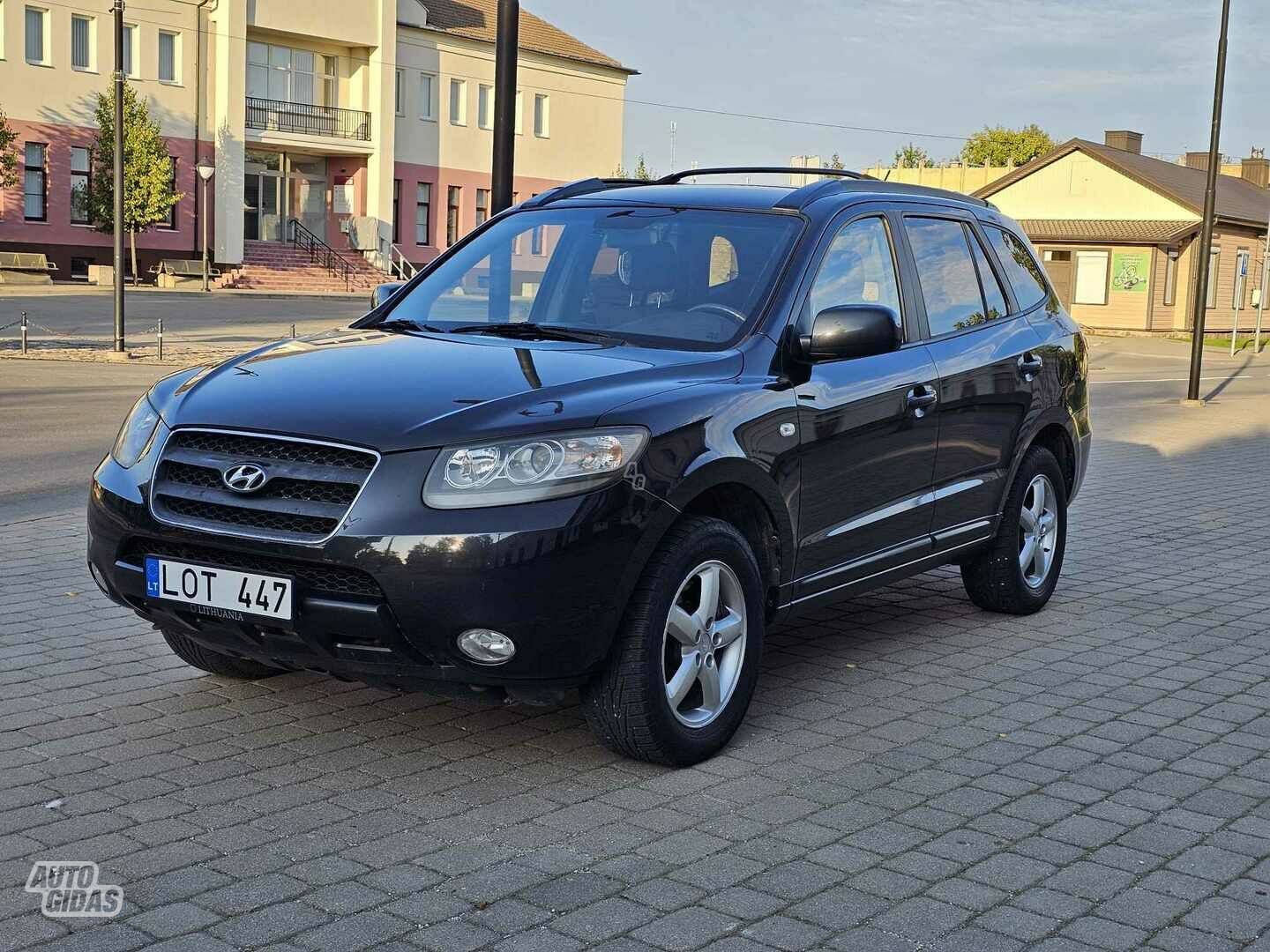 Hyundai Santa Fe 2007 y Off-road / Crossover