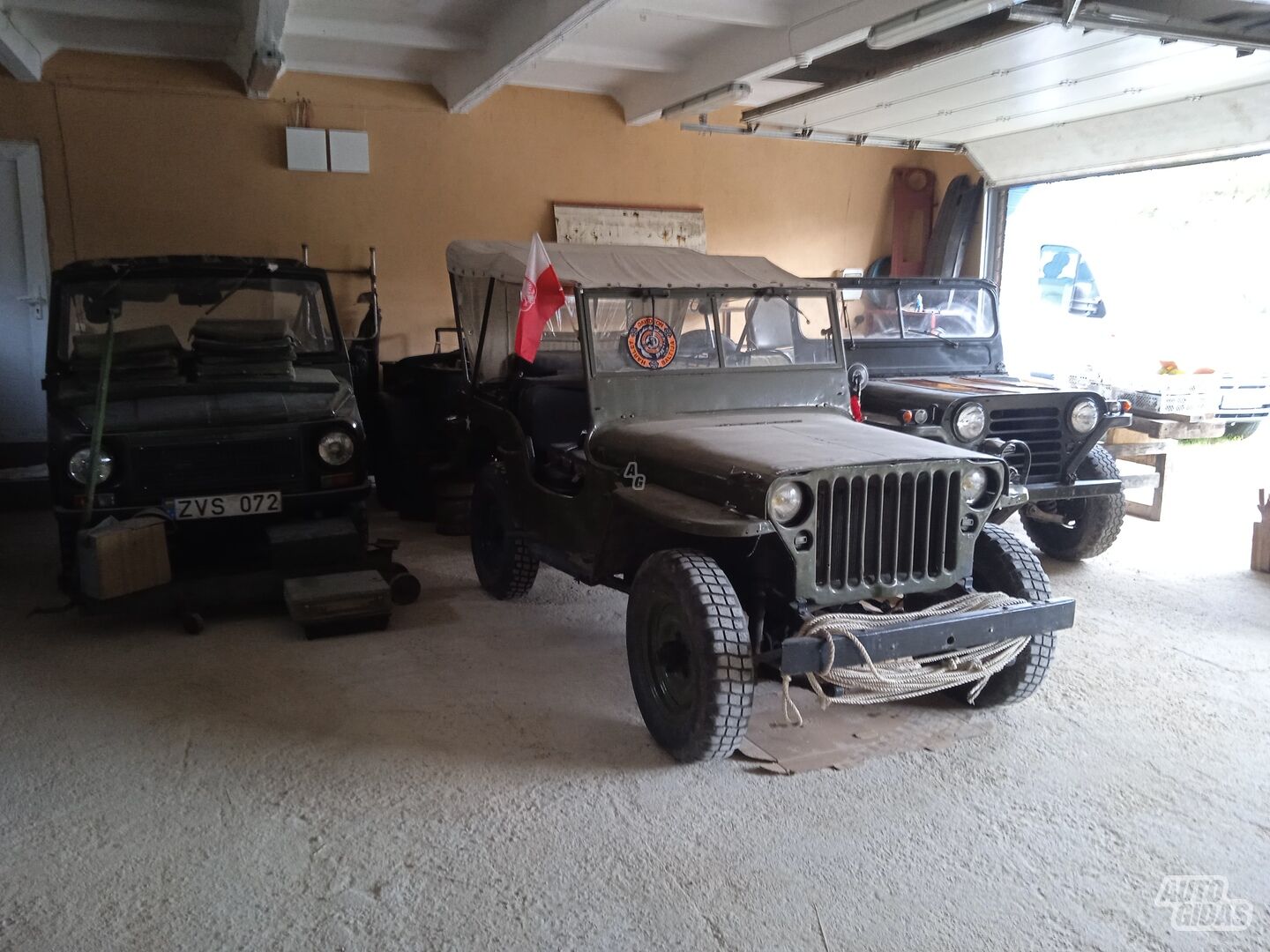 Jeep Willys 1945 y Off-road / Crossover