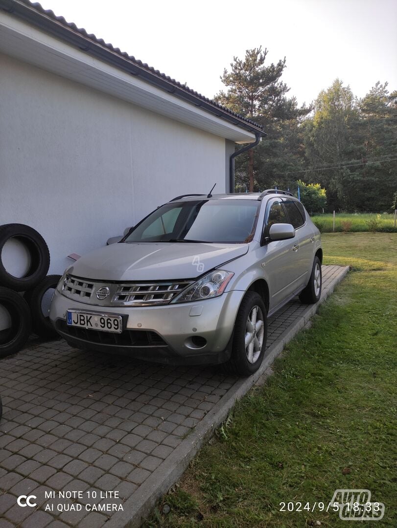 Nissan Murano I 3.5 2006 m dalys