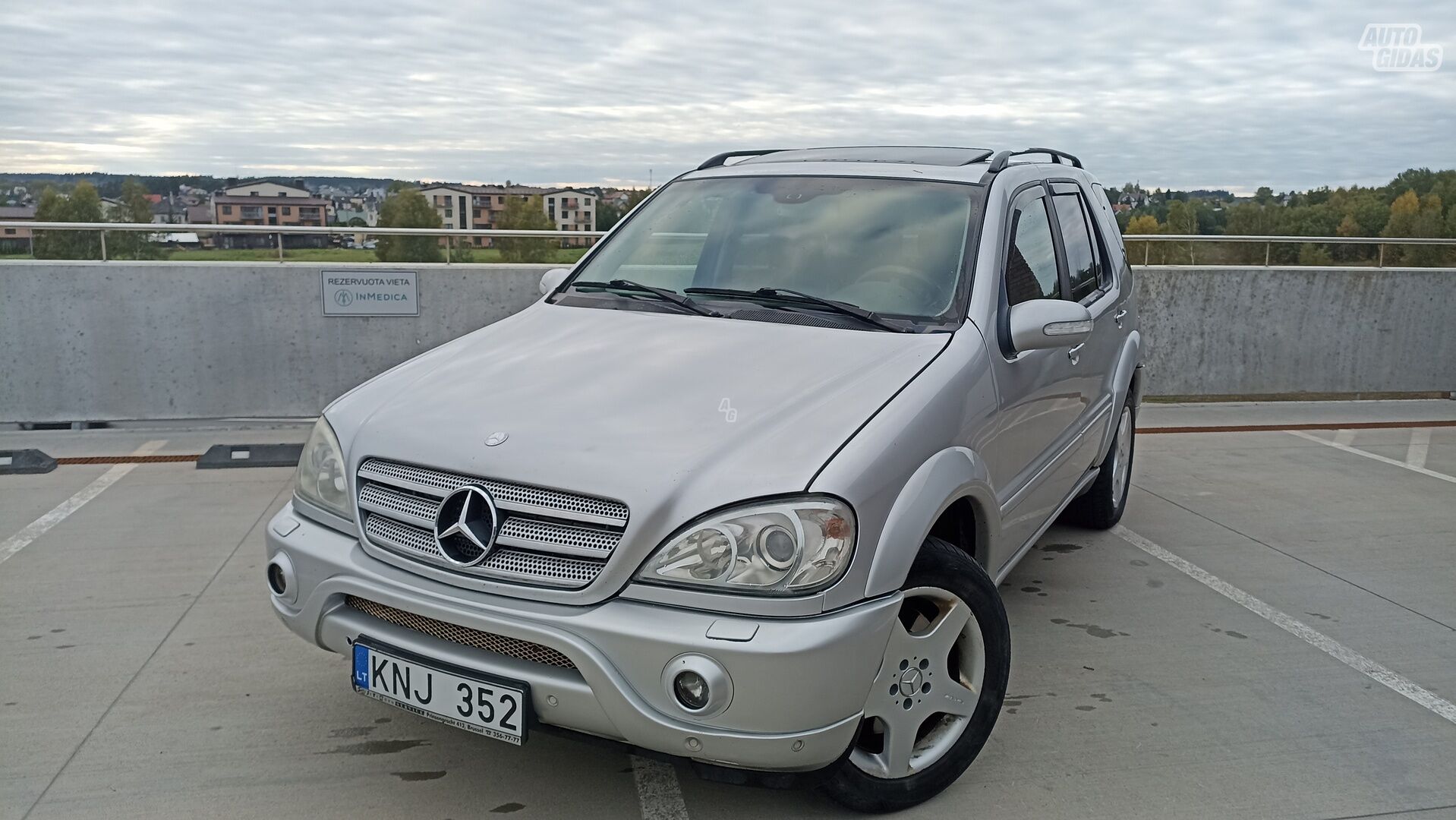 Mercedes-Benz ML 270 2002 m Visureigis / Krosoveris