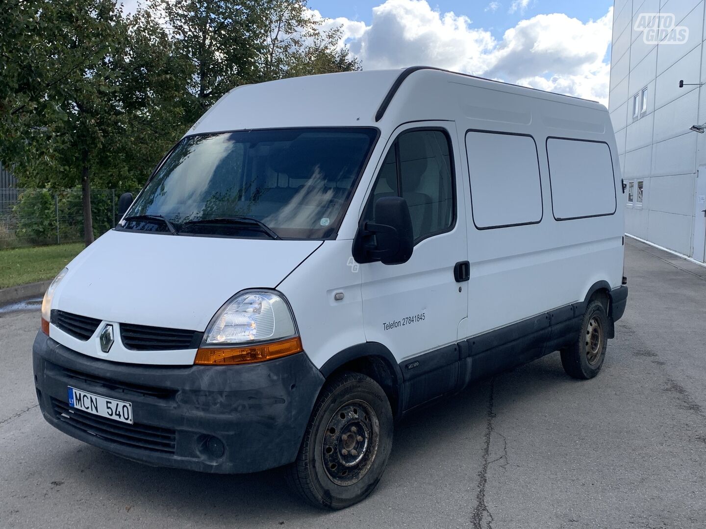 Renault Master 2007 m Krovininis mikroautobusas