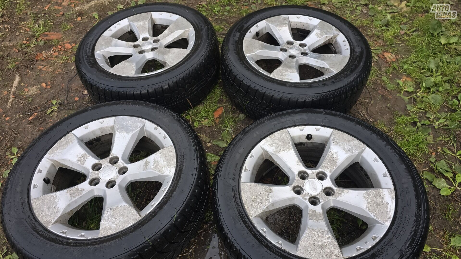 Subaru Forester light alloy R17 rims