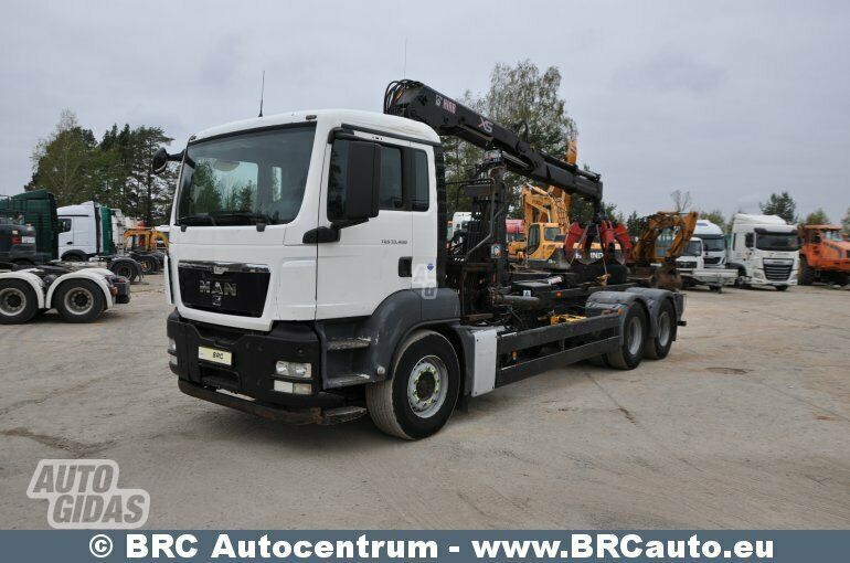 MAN TGS 2011 y Dump truck