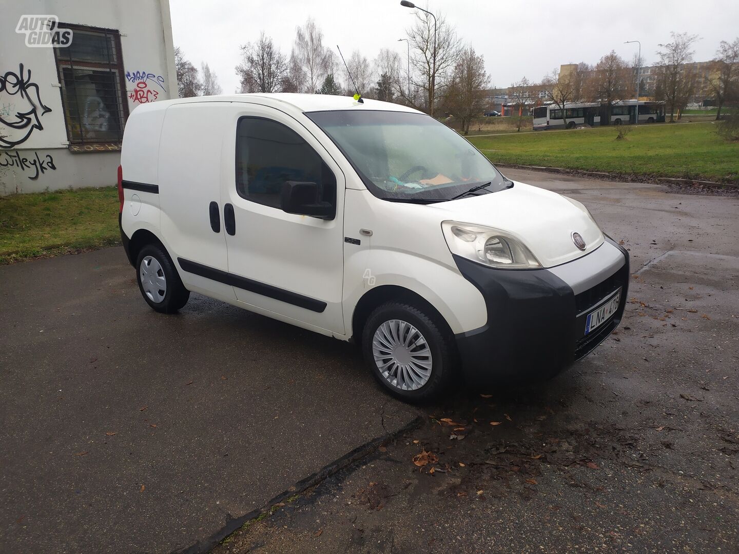 Fiat Fiorino 2012 m Komercinis auto(su būda)