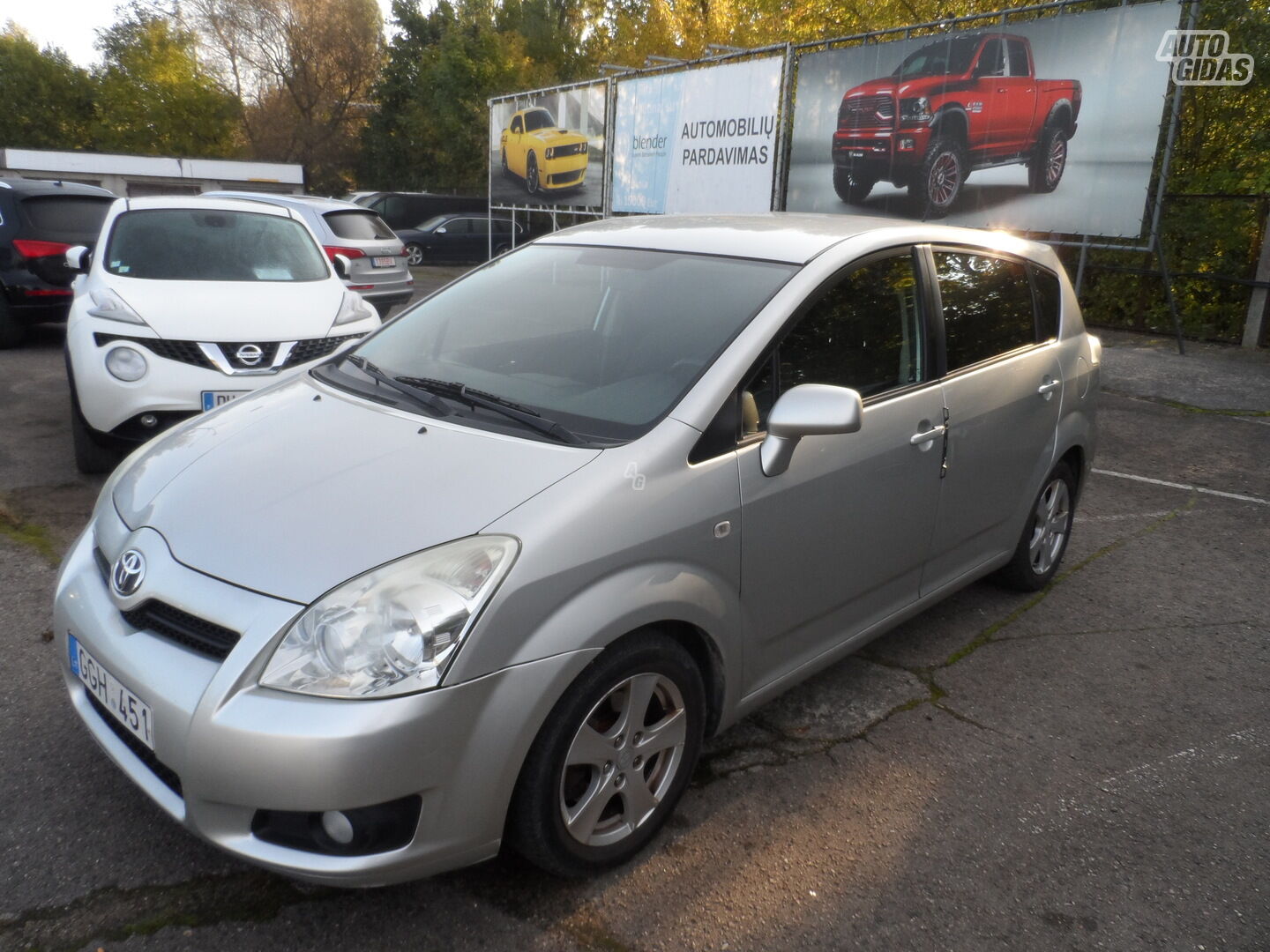 Toyota Corolla Verso 2008 m Vienatūris