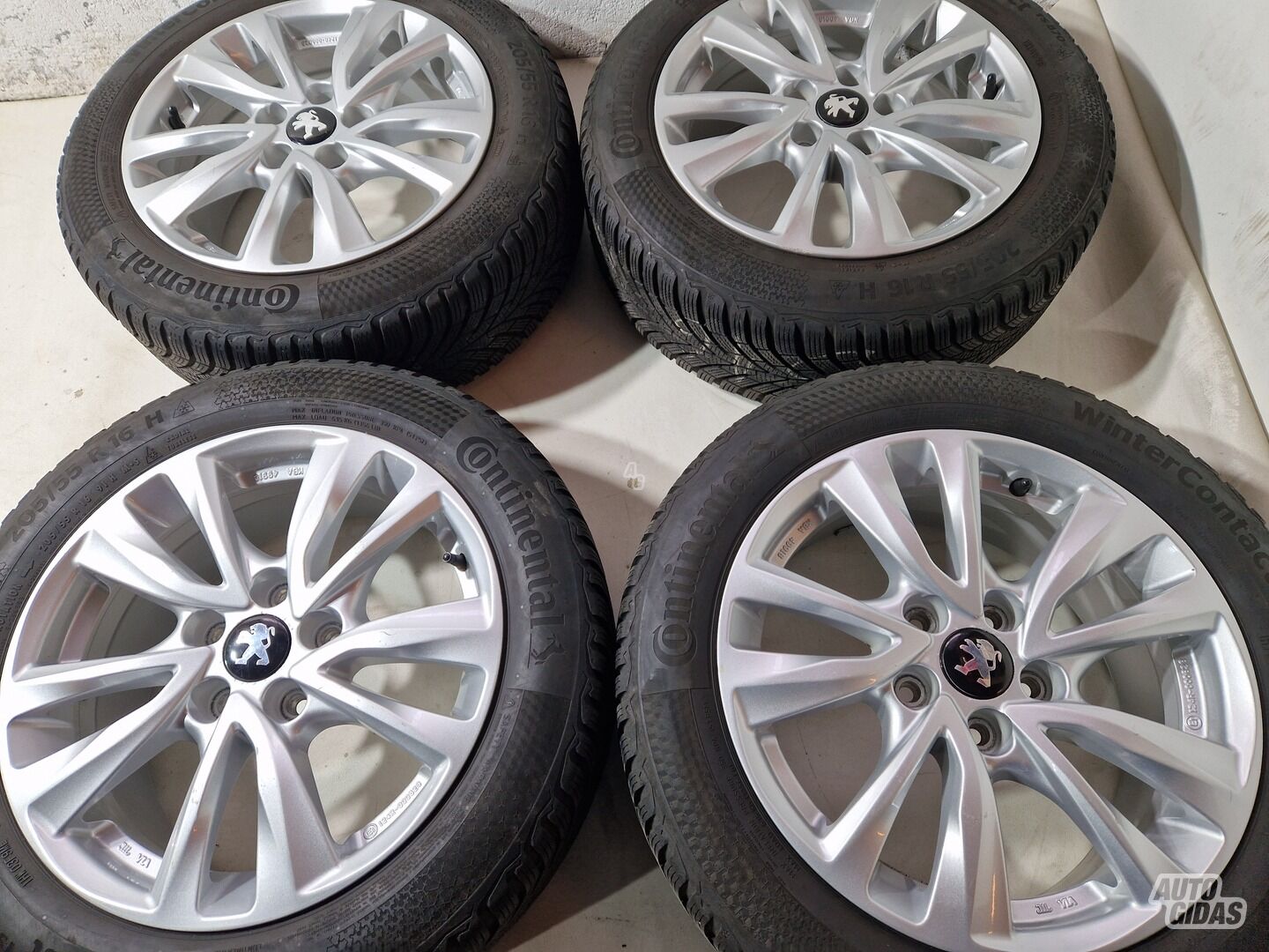 Peugeot 308 308 light alloy R16 rims