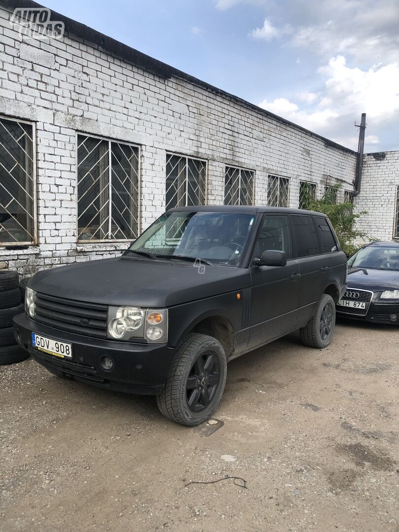 Land Rover Range Rover 2002 m Visureigis / Krosoveris