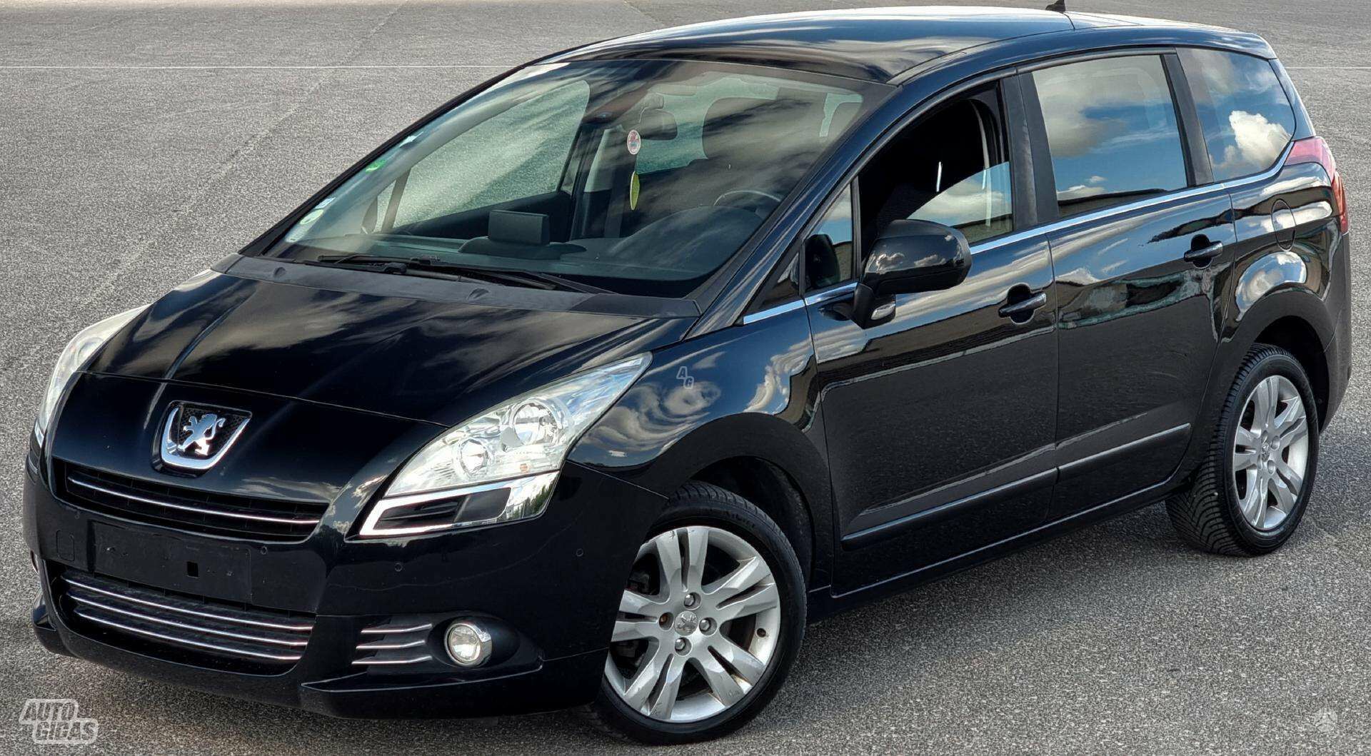 Peugeot 5008 2010 y Van