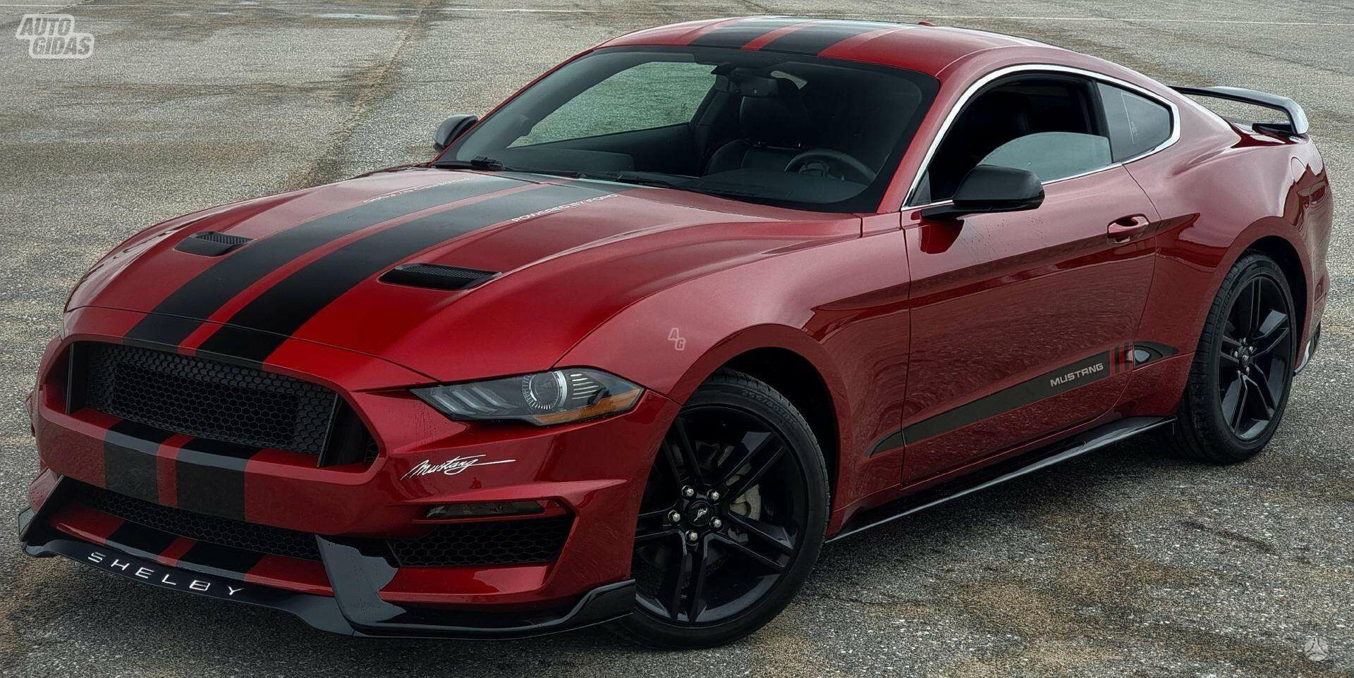 Ford Mustang 2020 y Coupe