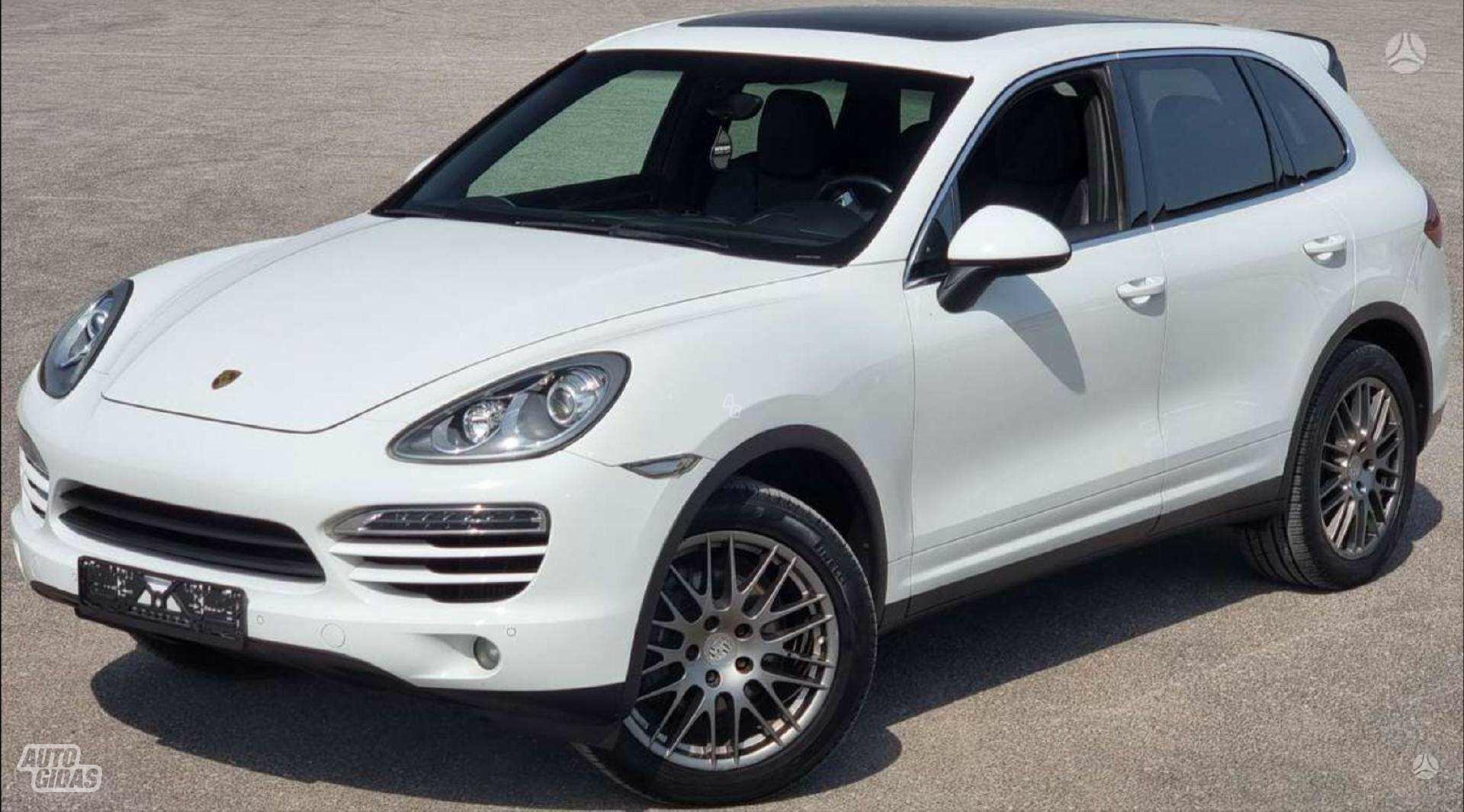 Porsche Cayenne 2013 m Visureigis / Krosoveris