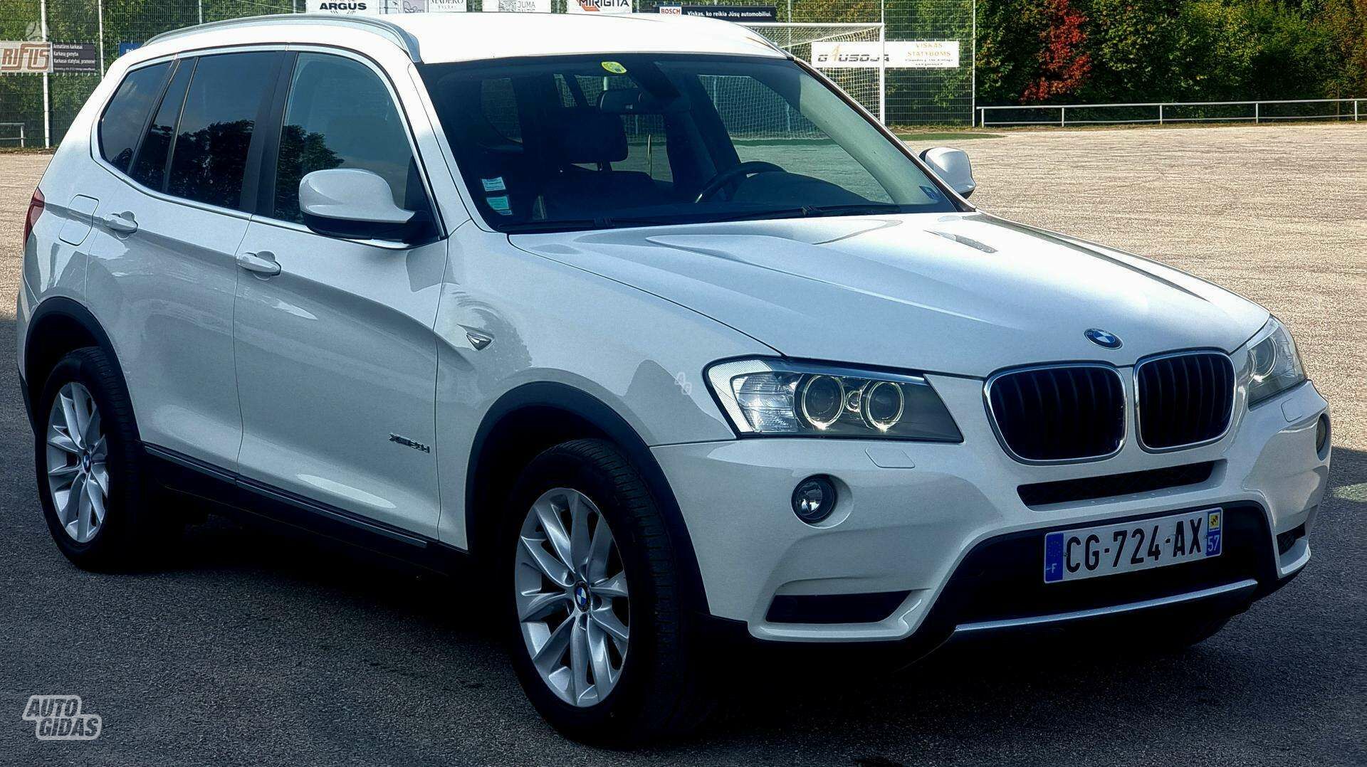 Bmw X3 2012 m Visureigis / Krosoveris