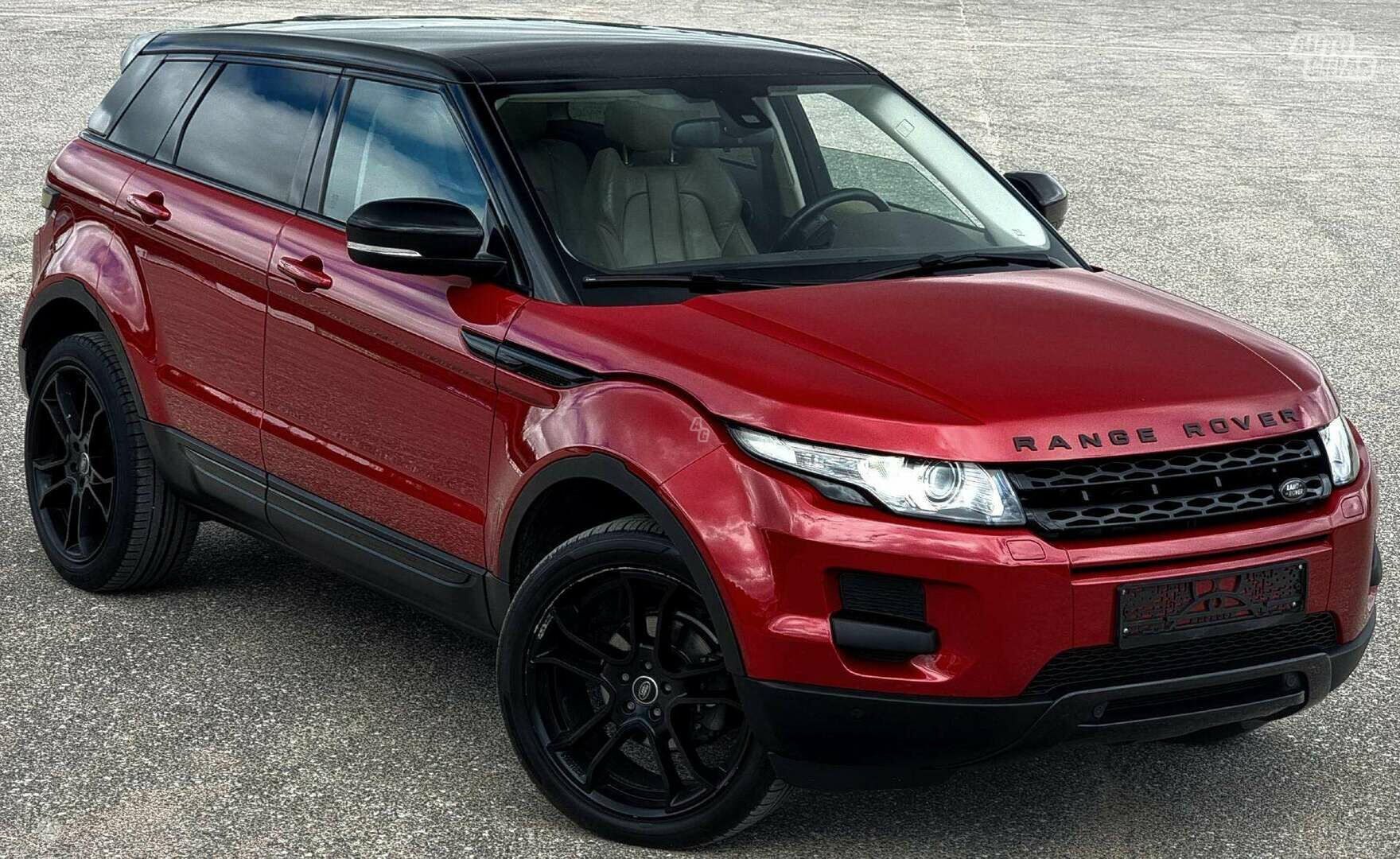 Land Rover Range Rover Evoque 2013 m Visureigis / Krosoveris