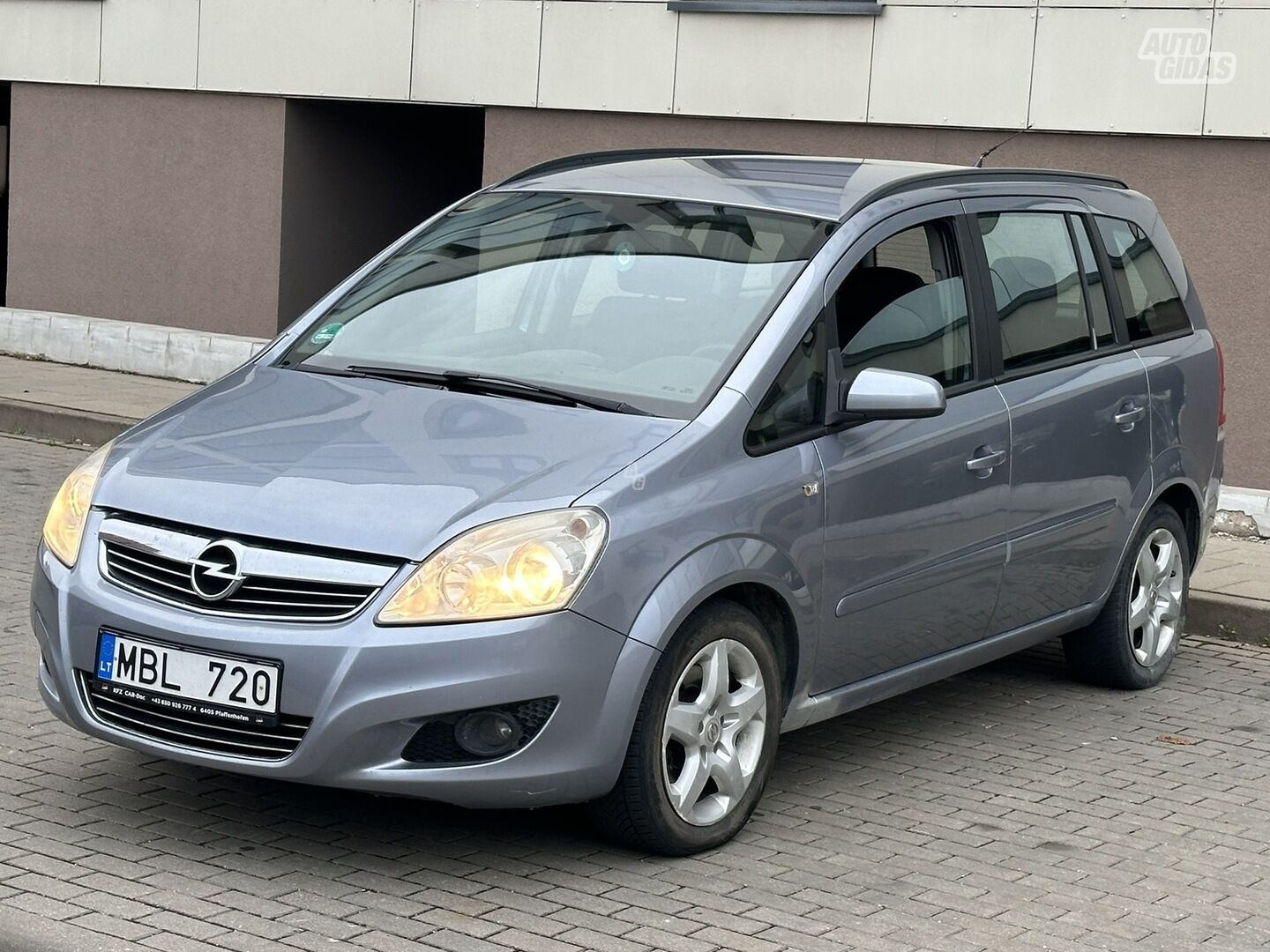 Opel Zafira 2008 m Vienatūris