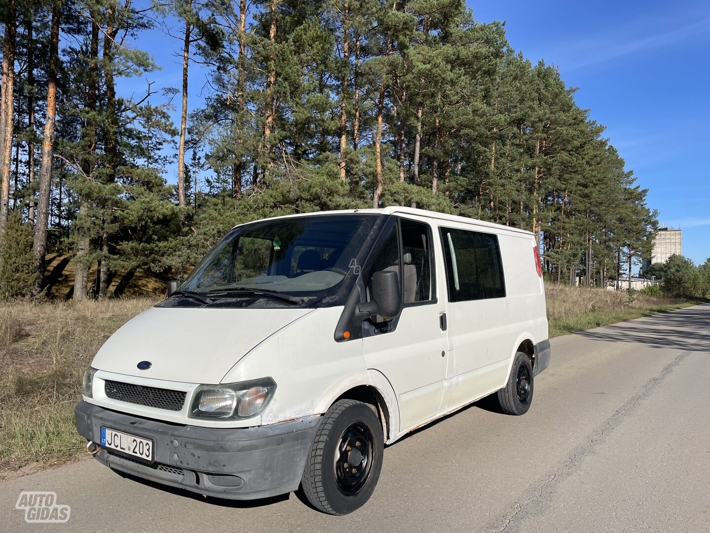 Ford Transit 2001 m Krovininis mikroautobusas