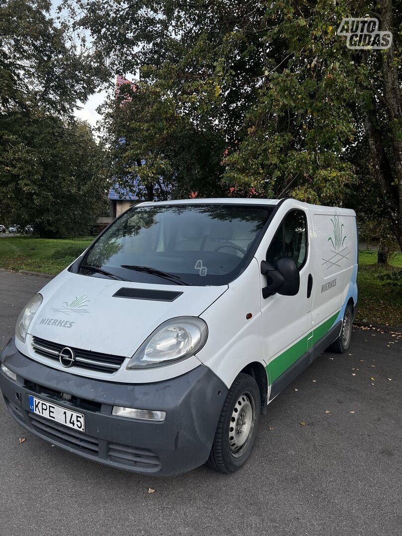 Opel Vivaro 2006 y Heavy minibus