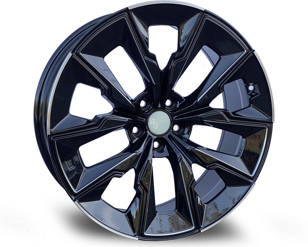 Kitas 538 (Front + Rear only) Black  light alloy R20 rims