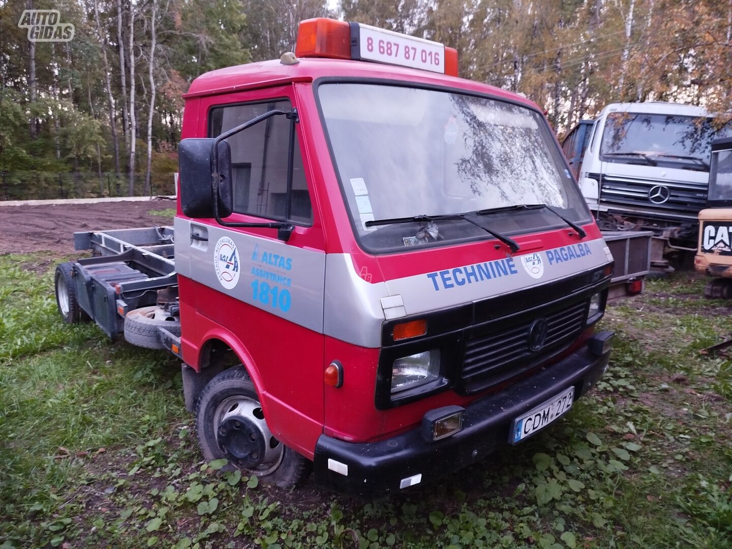 Volkswagen LT-55 1992 m Autovėžis