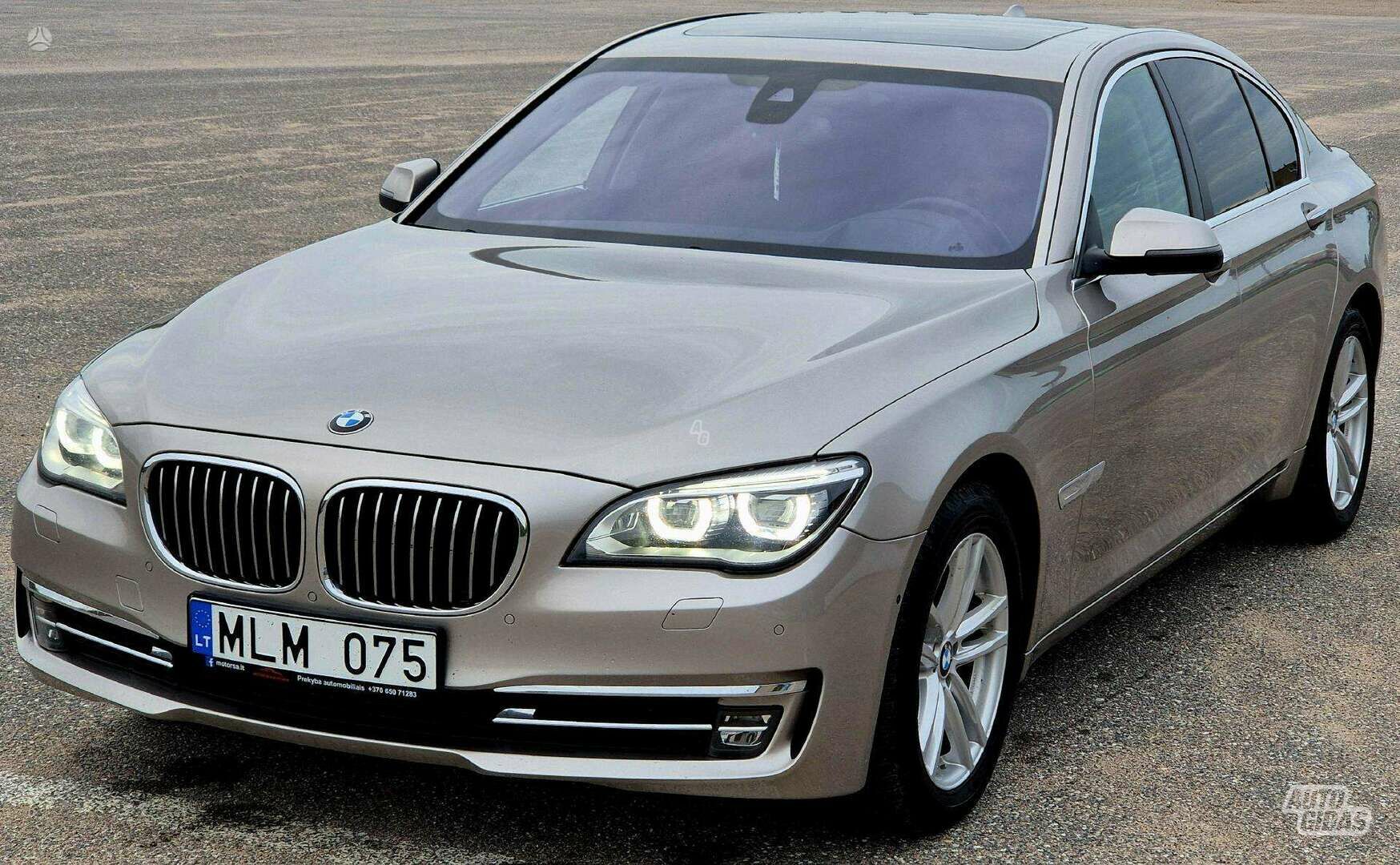 Bmw 750 2014 m Sedanas