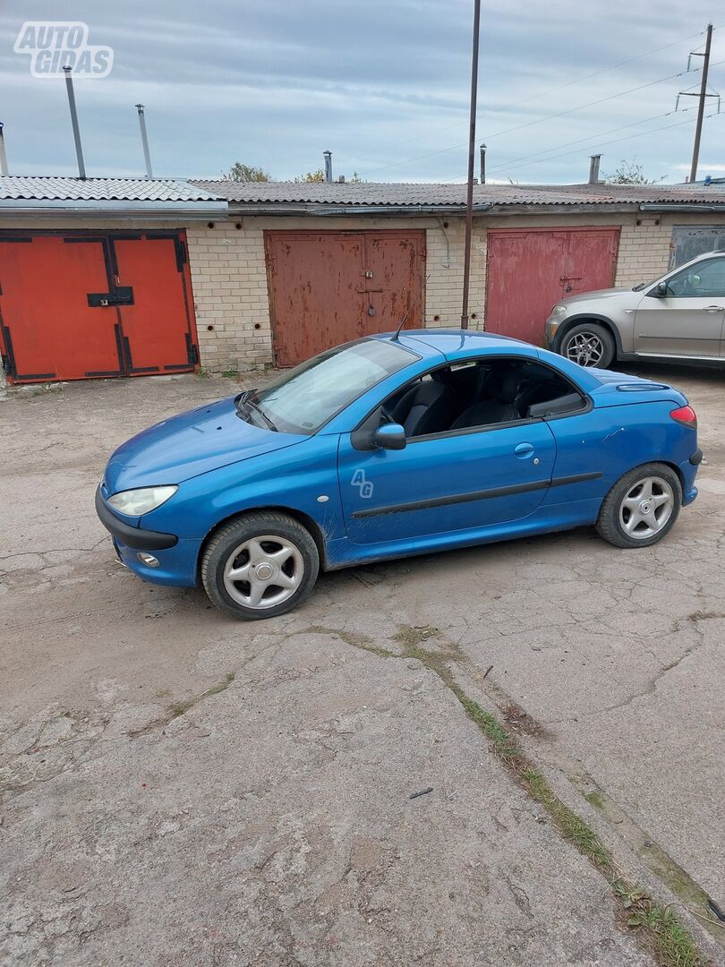 Peugeot 206 CC 2002 m Kabrioletas