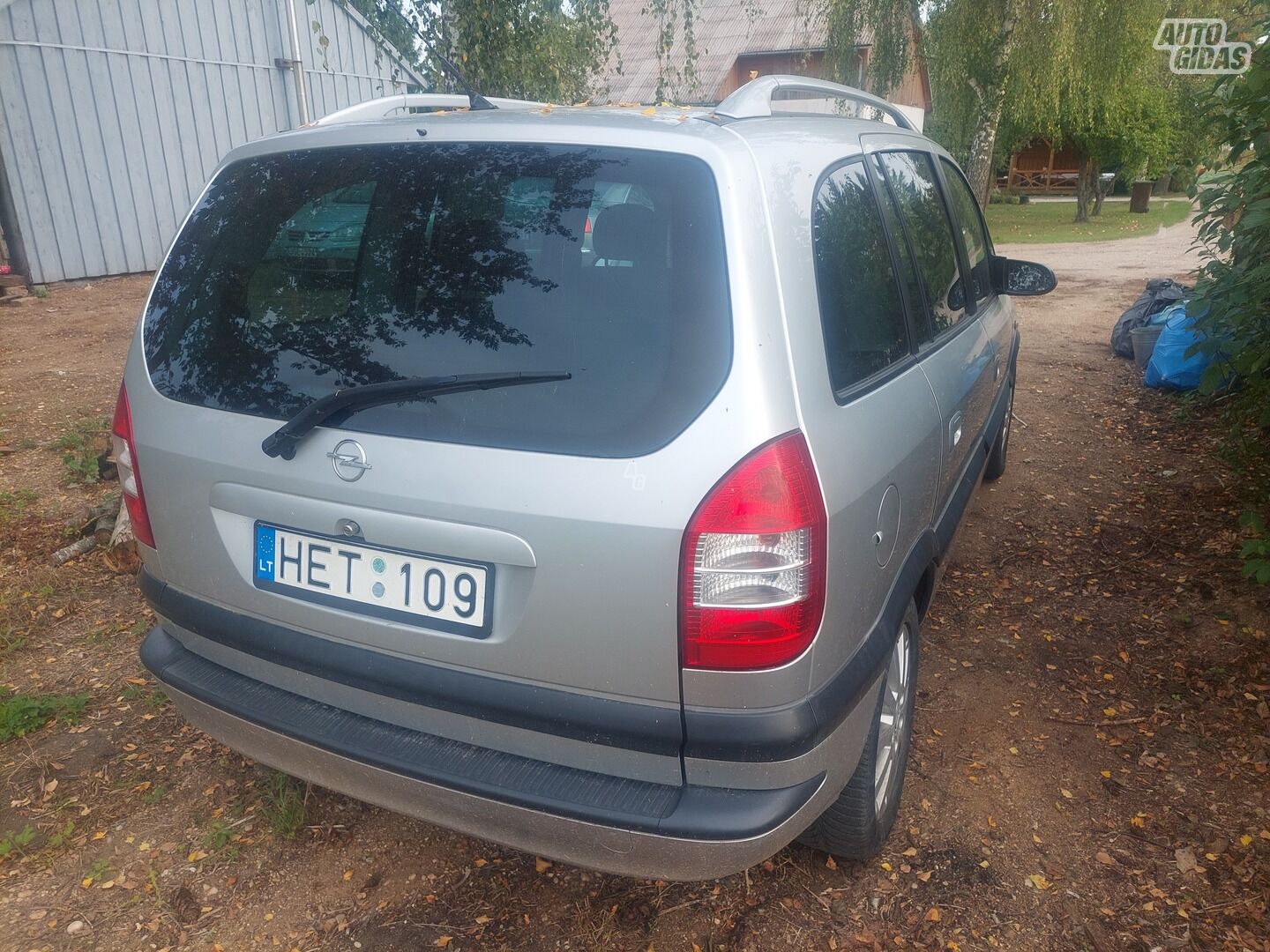 Opel Zafira 2003 m Hečbekas