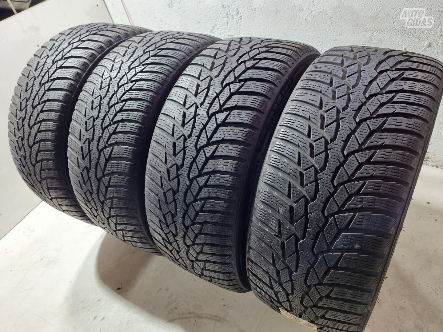 Nokian 6mm R19 žieminės padangos lengviesiems