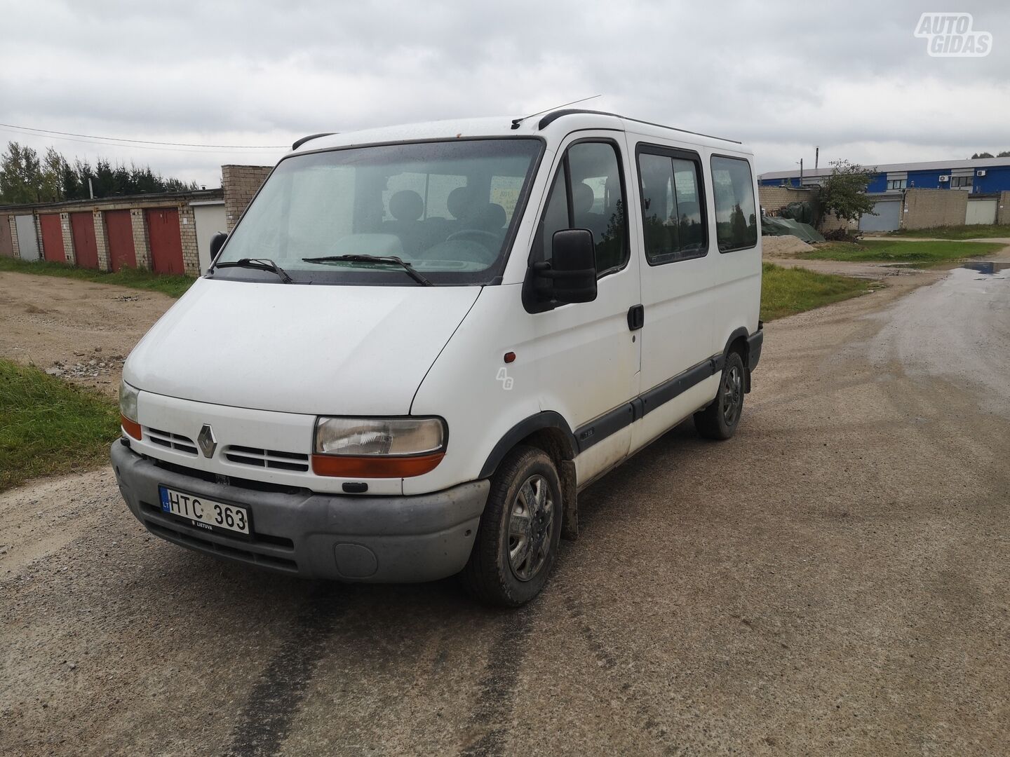 Renault Master 2002 m Keleivinis mikroautobusas