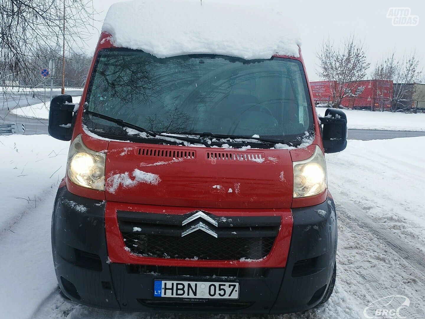 Citroen Jumper 2013 m Komercinis auto(su būda)