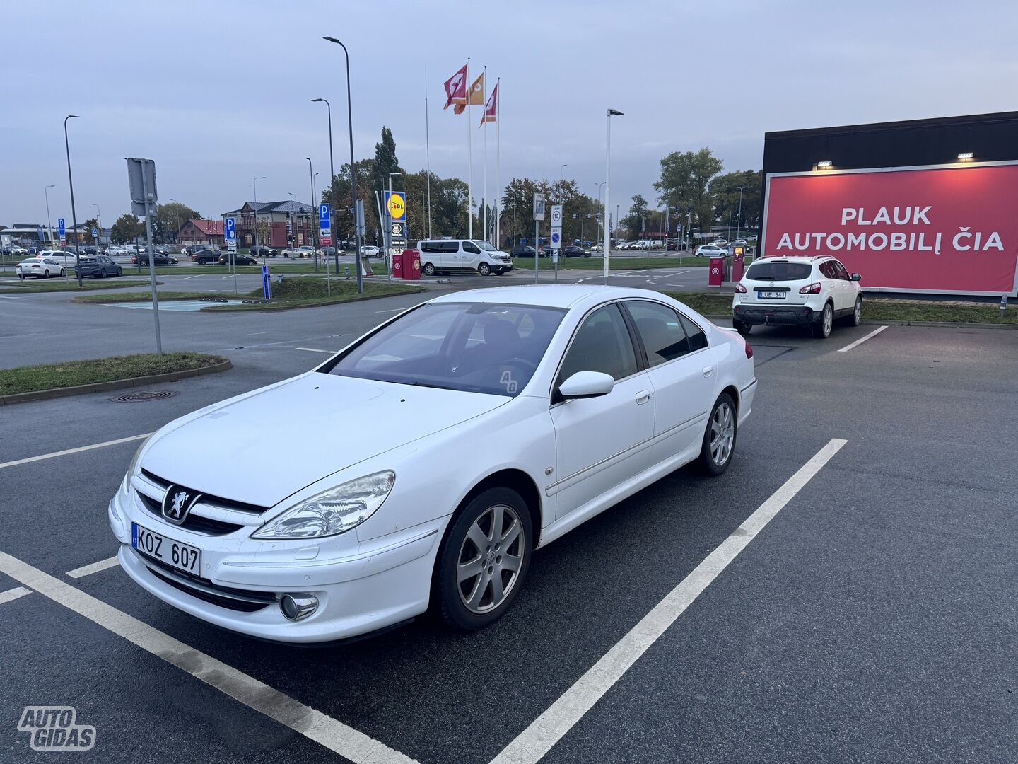 Peugeot 607 2007 г Седан