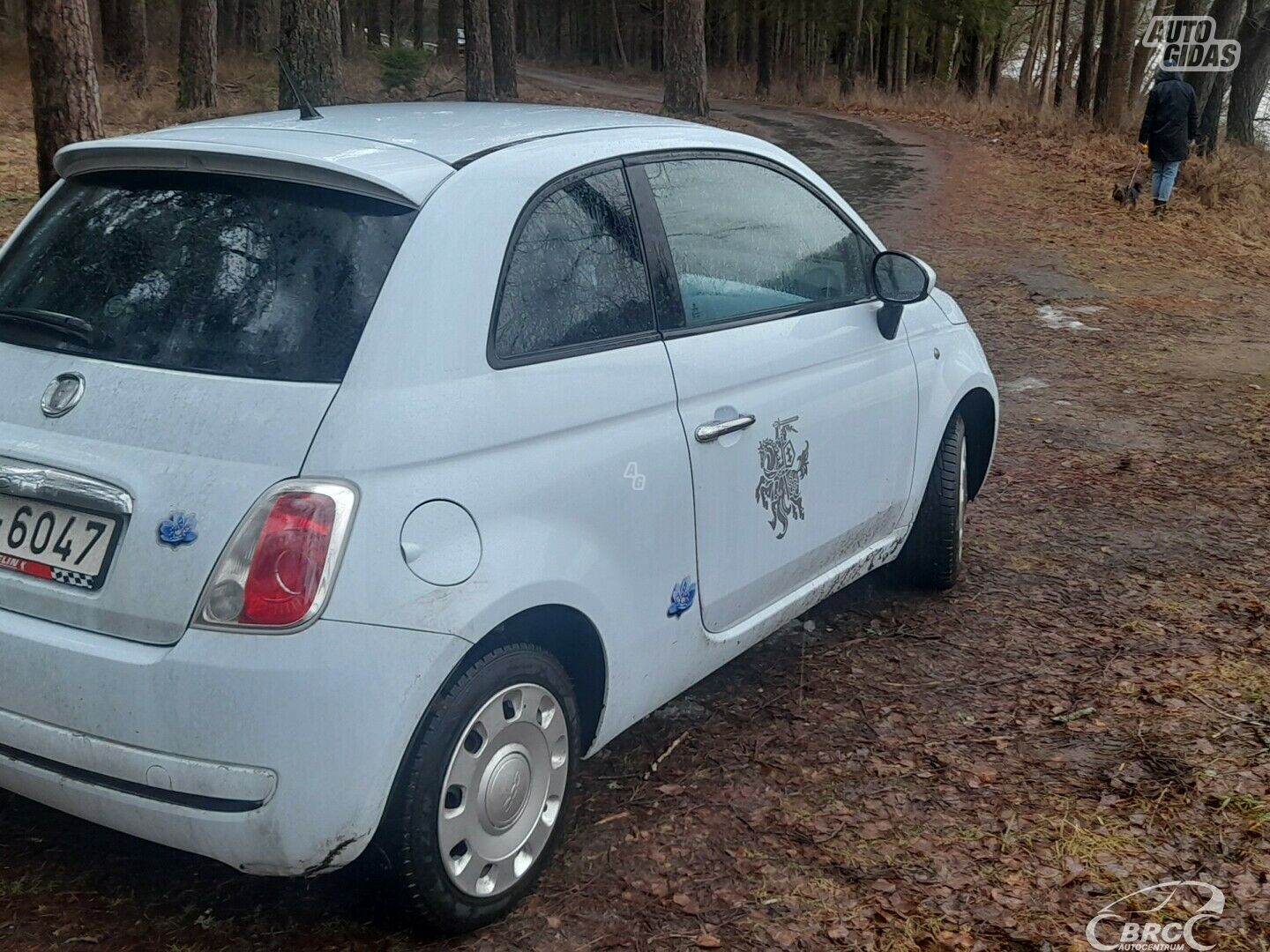 Fiat 500 2008 г Купе