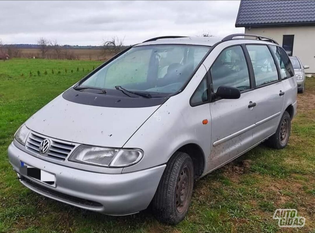 Volkswagen Sharan Tdi 2000 m dalys