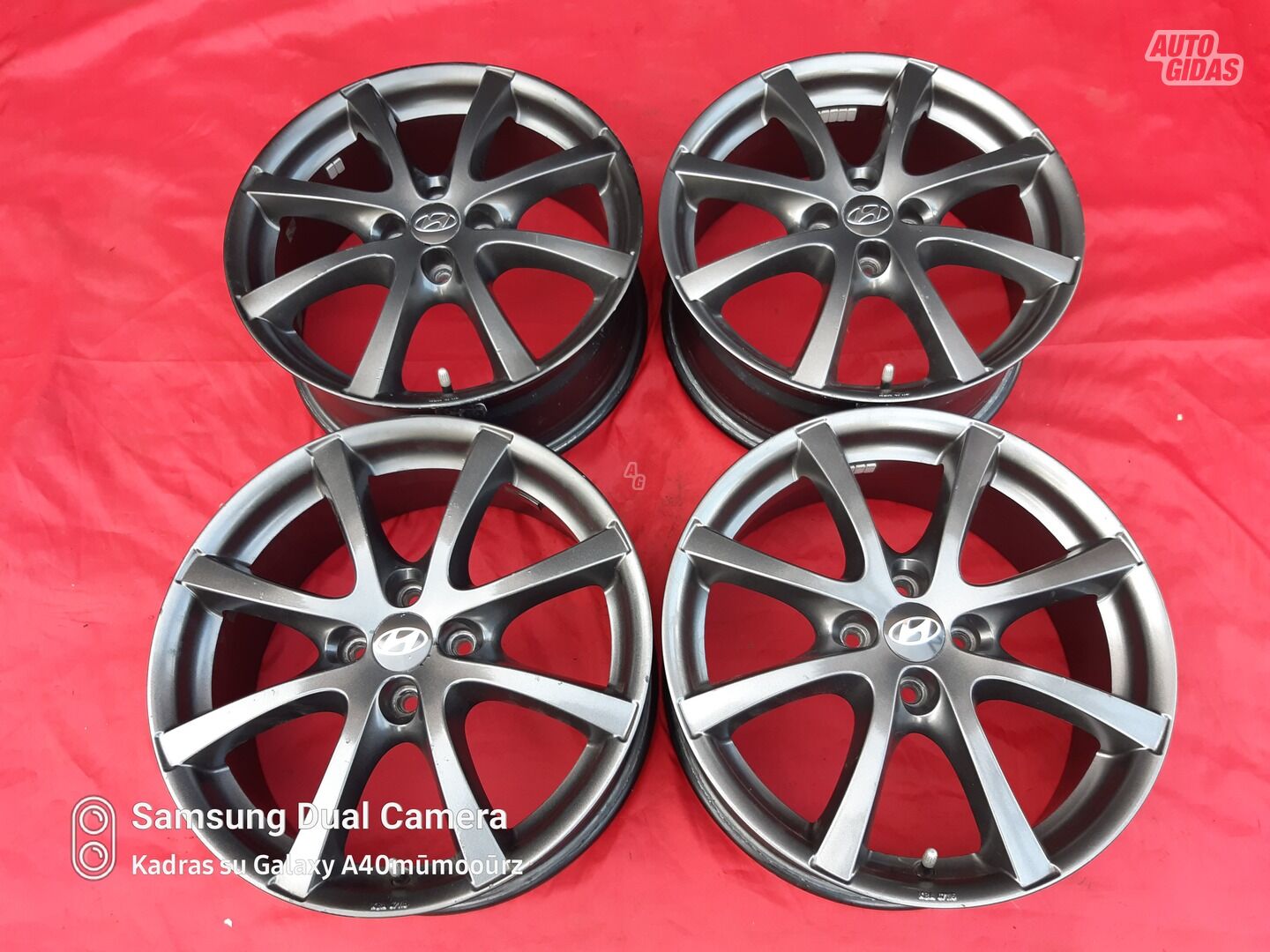 Light alloy R17 rims