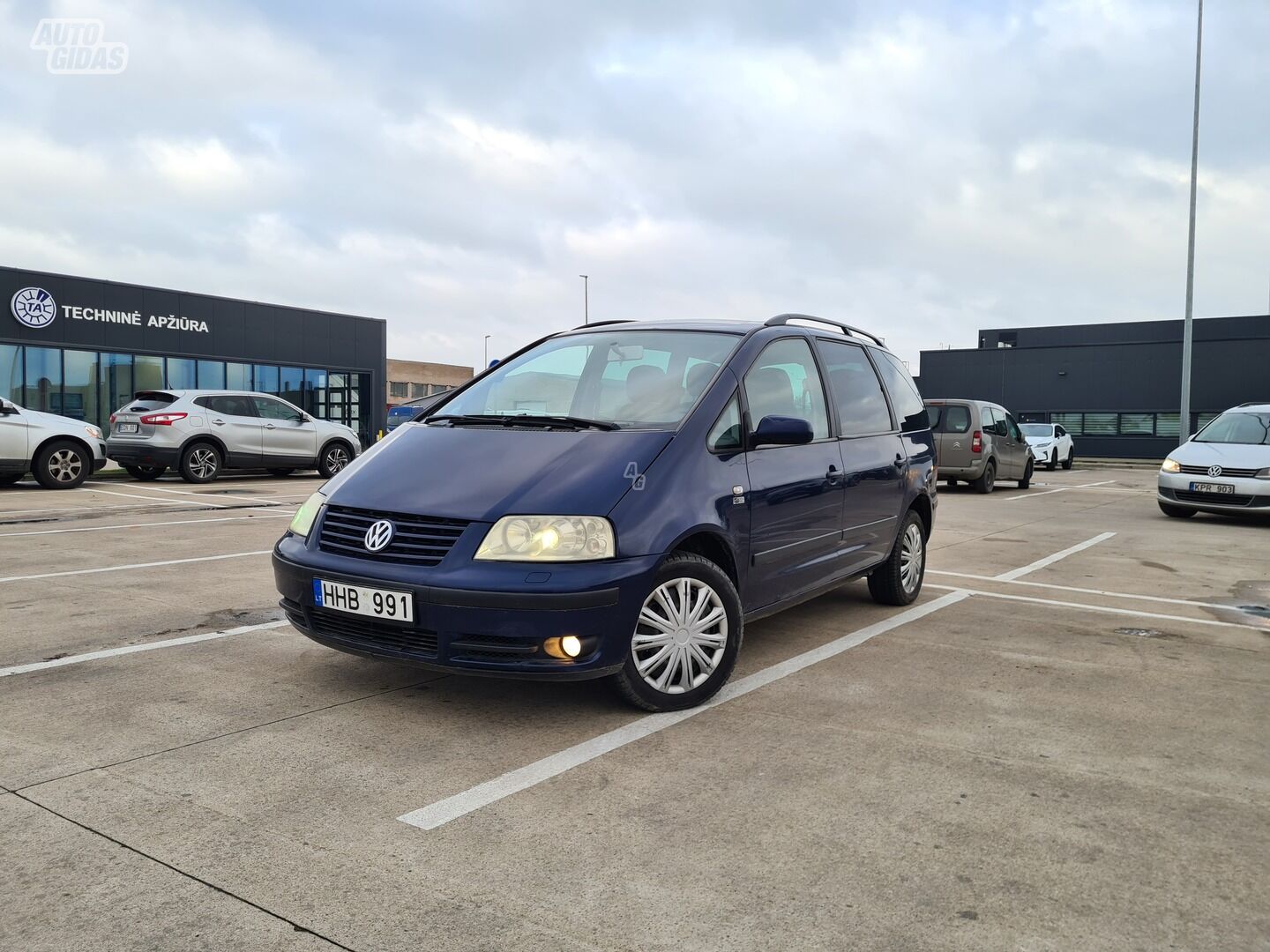 Volkswagen Sharan 2002 m Vienatūris