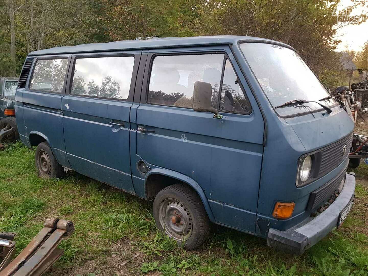 Volkswagen Transporter 1985 y Van