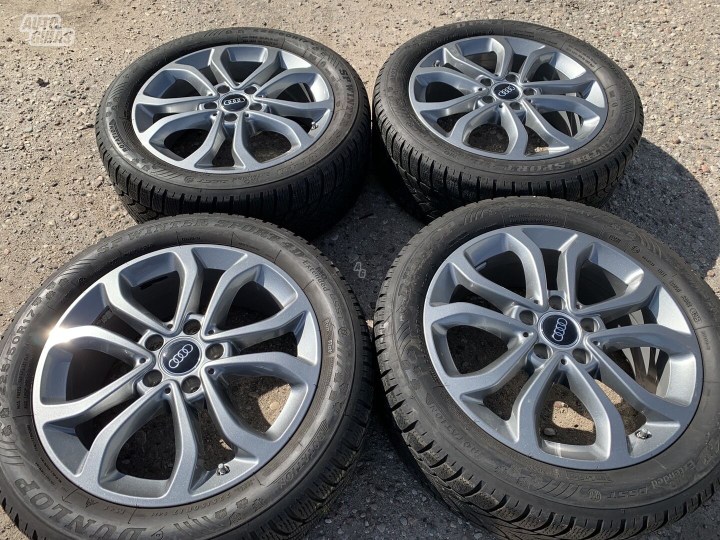 Audi Siunciam, 7J ET48 light alloy R17 rims