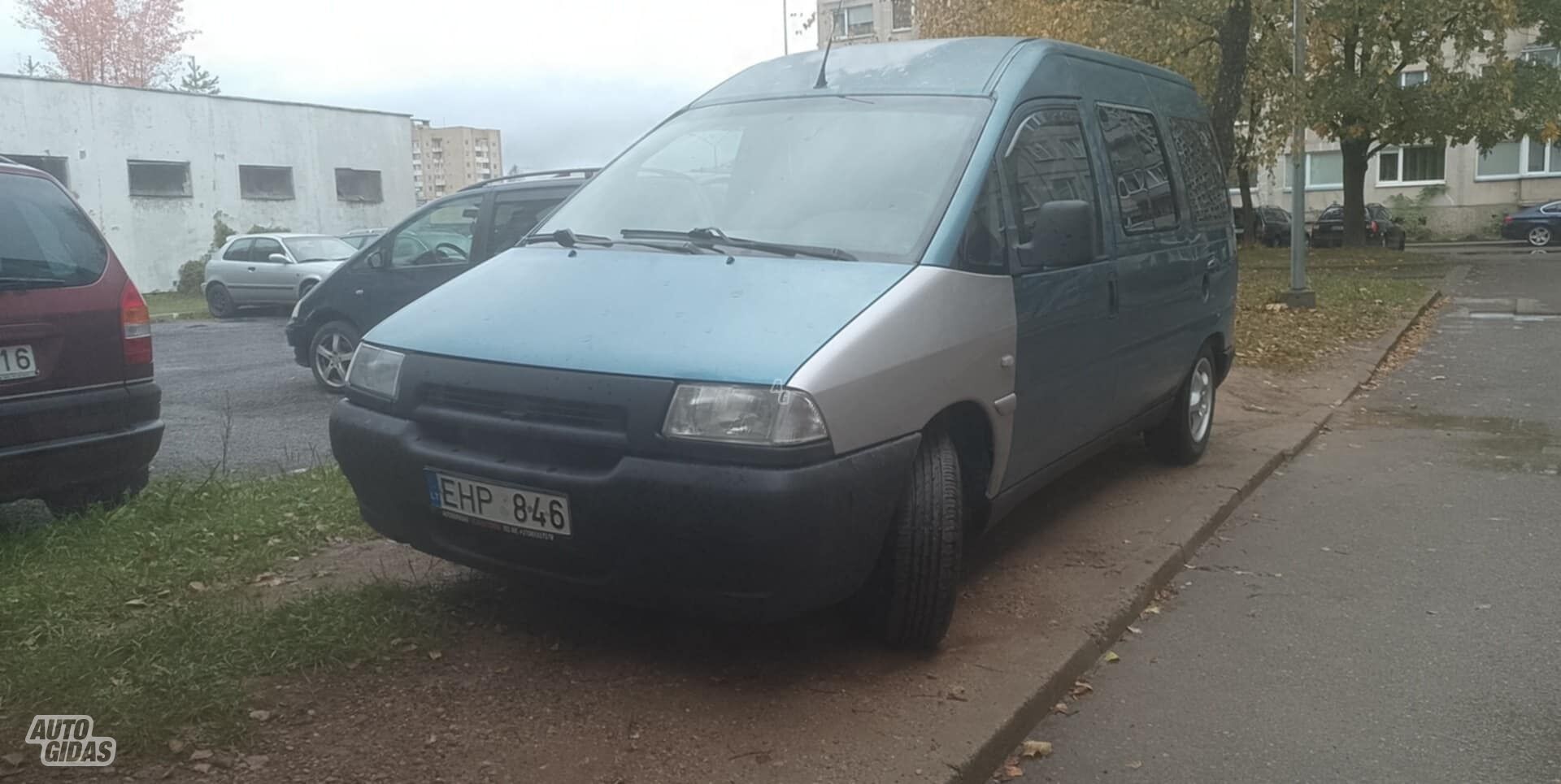 Fiat Scudo 1996 m Vienatūris