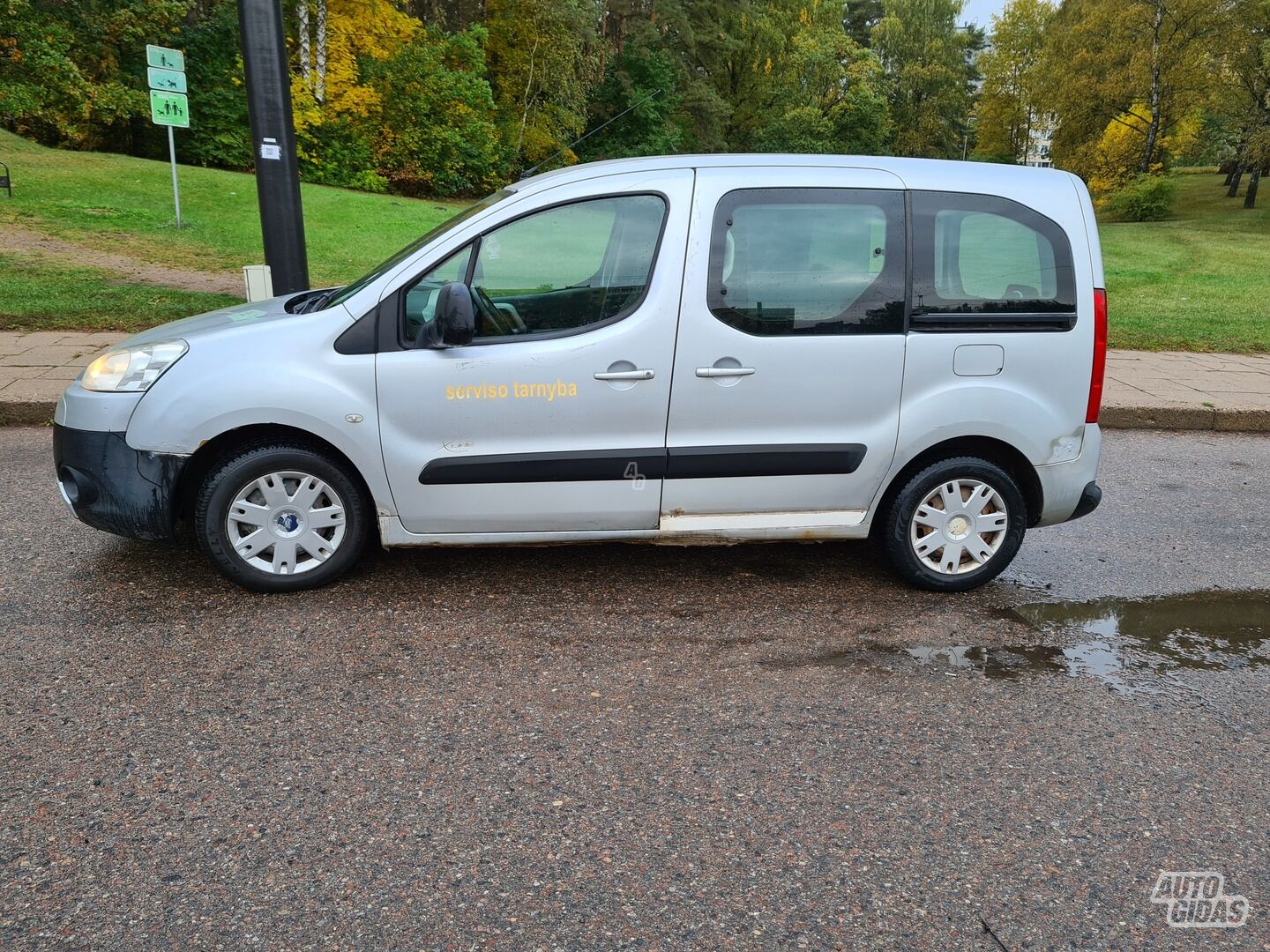 Peugeot Partner 2009 m Vienatūris