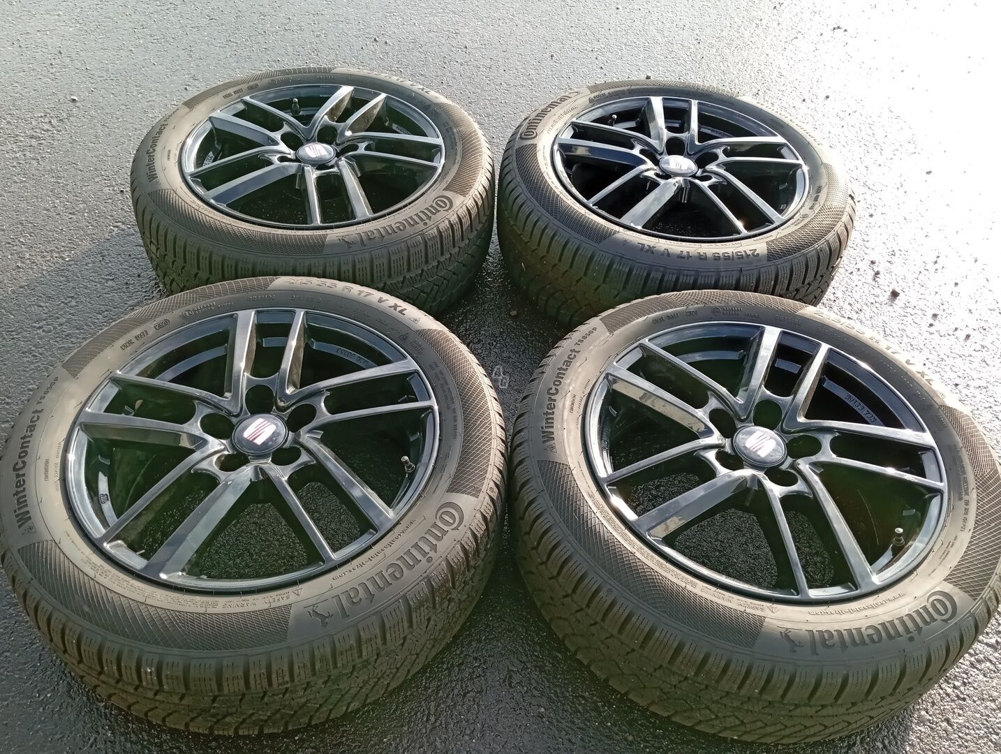 Seat Siunciam, 7,5j ET38 light alloy R17 rims