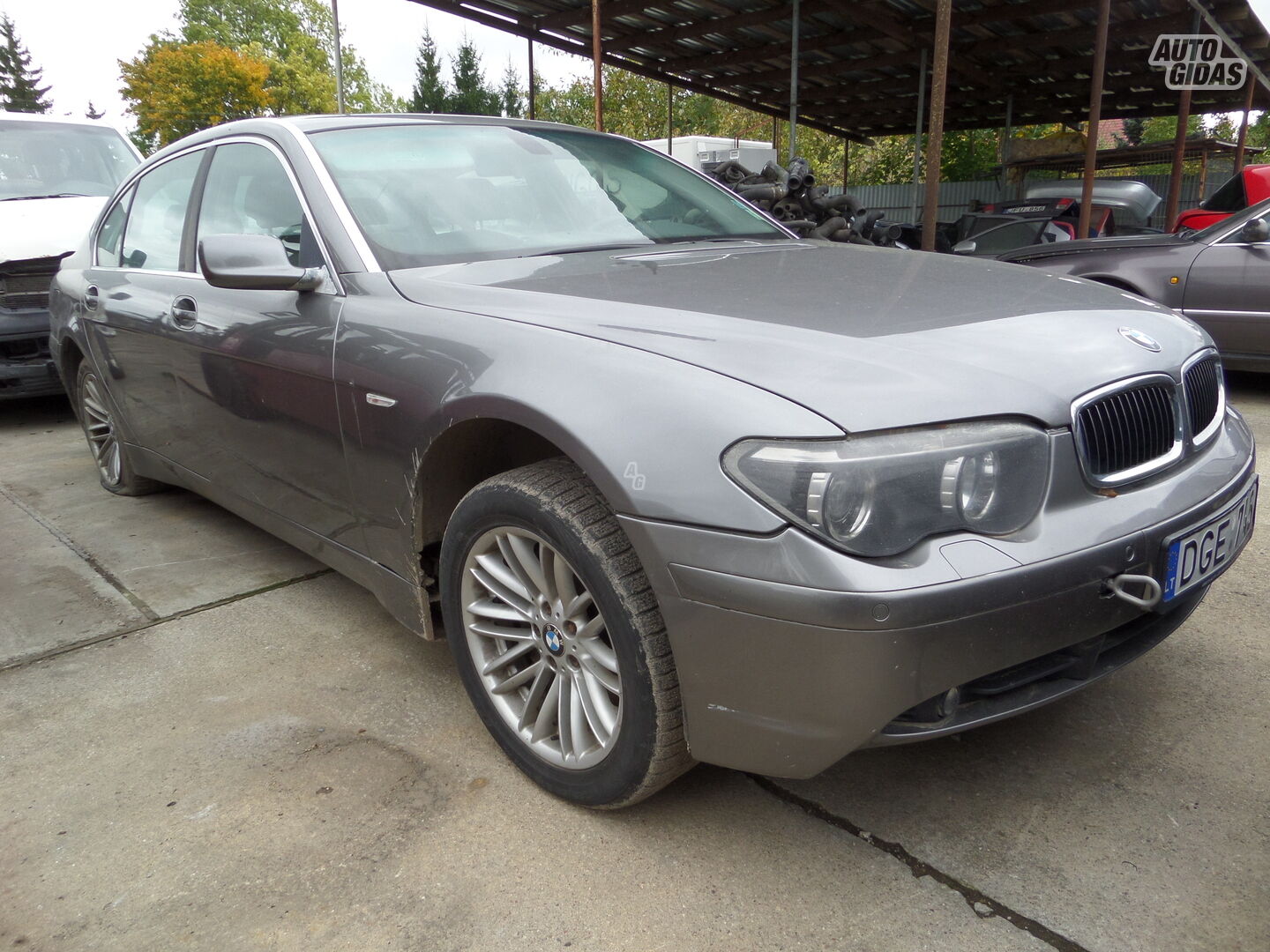 Bmw 745 4.5 ben.dujos 2004 г запчясти